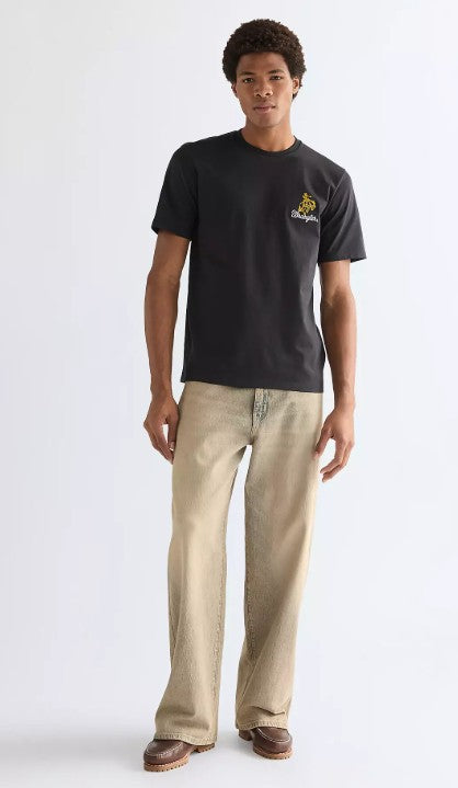 Wrangler Regular Embroidery Tee in Black 112377985