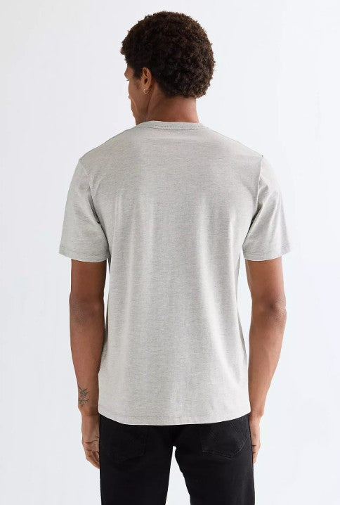 Wrangler Regular Embroidery Tee in Mid Grey 112377988