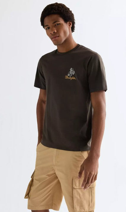 Wrangler Regular Embroidery Tee in Wren 112377991