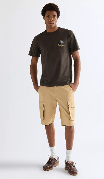 Wrangler Regular Embroidery Tee in Wren 112377991