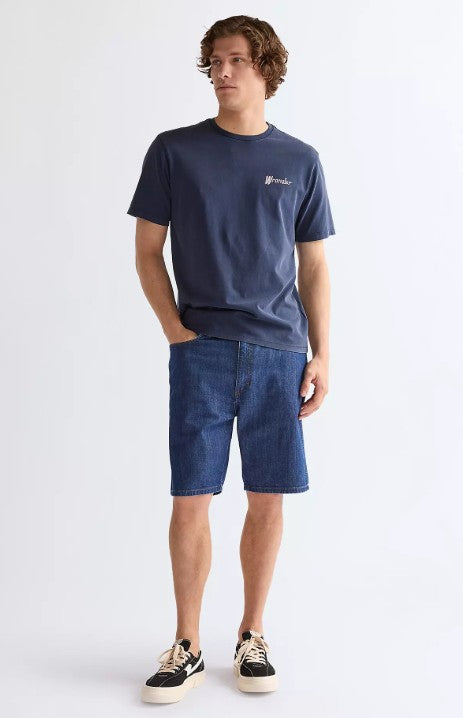 Wrangler Relaxed Graphic Tee in Navy 112377995