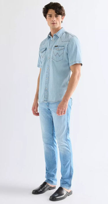 Wrangler Regular Short Sleeve Western Shirt 112378063