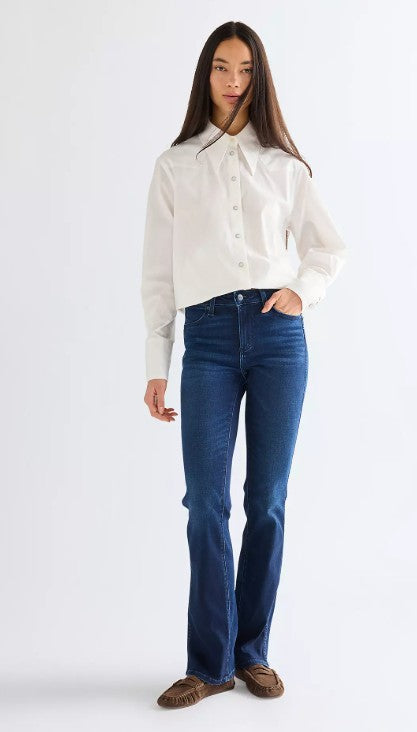 Wrangler Ladies Bootcut Jeans in Nightshade 112378532