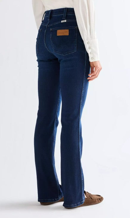 Wrangler Ladies Bootcut Jeans in Nightshade 112378532