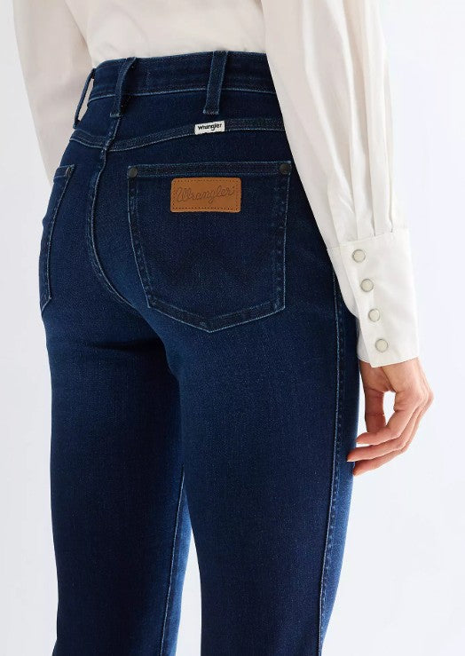 Wrangler Ladies Bootcut Jeans in Nightshade 112378532