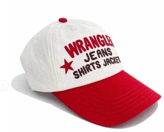 Wrangler Jeans, Shirts & Jackets Logo Cap in Red 112378827