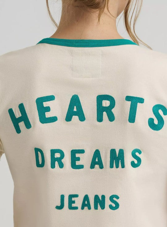 Wrangler Lainey Wilson X Good Jeans Tee in Cream 112380530