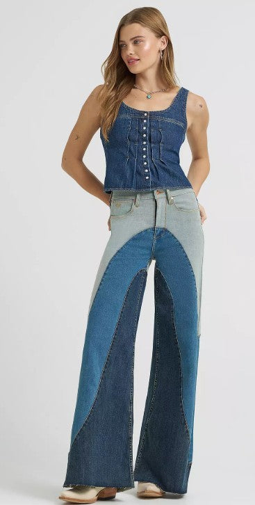 Wrangler Lainey Wilson X Groovy Wide Leg Jeans  112380533