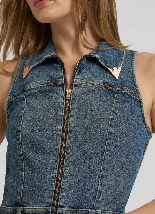 Wrangler Lainey Wilson X Wrangler Denim Catsuit 112380537