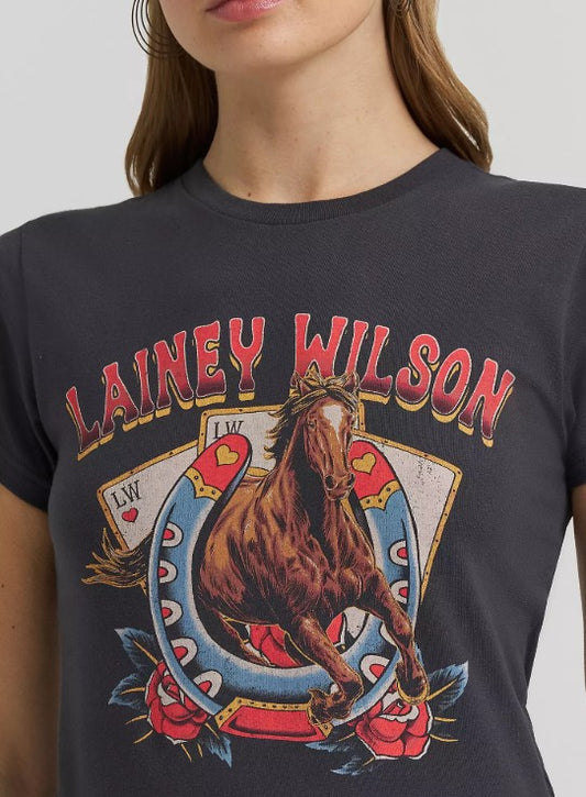 Wrangler Lainey Wilson X Wrangler Horse Cards Tee 112382390
