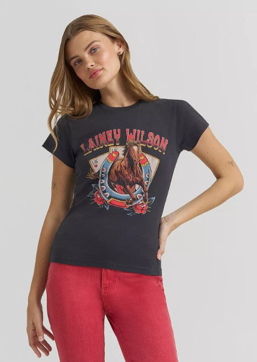 Wrangler Lainey Wilson X Wrangler Horse Cards Tee 112382390