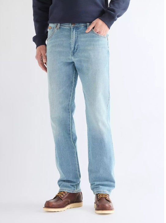 Wrangler 112386861 Texas Straight Toughlite Low Stretch Jeans