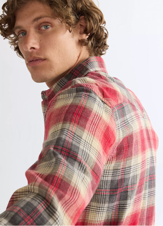 Wrangler 112386899 Western Shirt in Chili Pepper