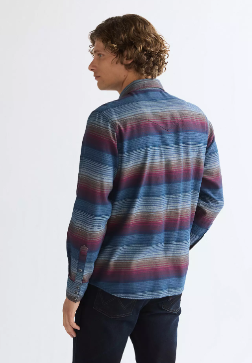 Wrangler 112387075  Regular Shirt 112378053 in Dark Americana