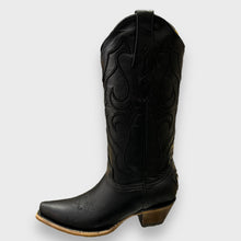 Load image into Gallery viewer, Corral Ladies Black Western Boots Z5072
