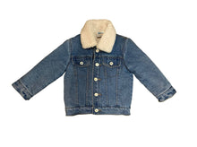 Load image into Gallery viewer, Shea Baby Boys Denim Wool Jacket SBDJ02
