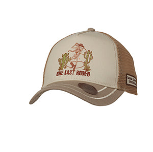 M&F 198001208 Ranch Craft Originals Ladies Snap Back Cap One Last Rodeo Tan