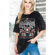 Load image into Gallery viewer, NASHVILLE - Unisex oversized Mineral Wash: CHARCOAL GREY MB1115
