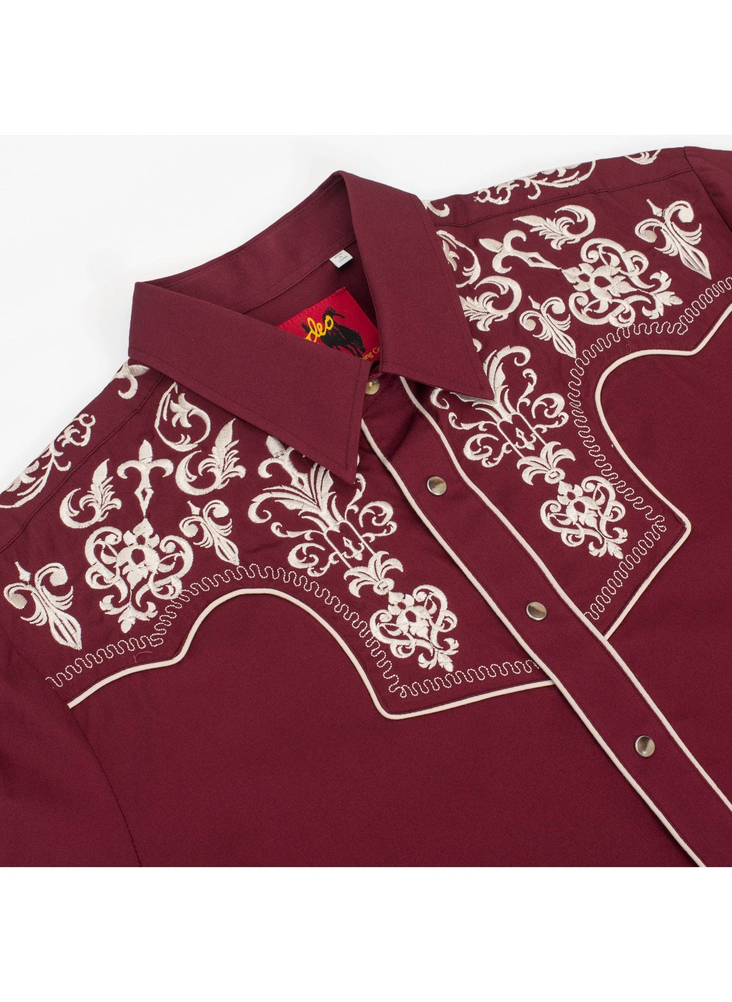 Rodeo Clothing PS500L-EC-574 Men's Western Cowboy Embroidery Shirt