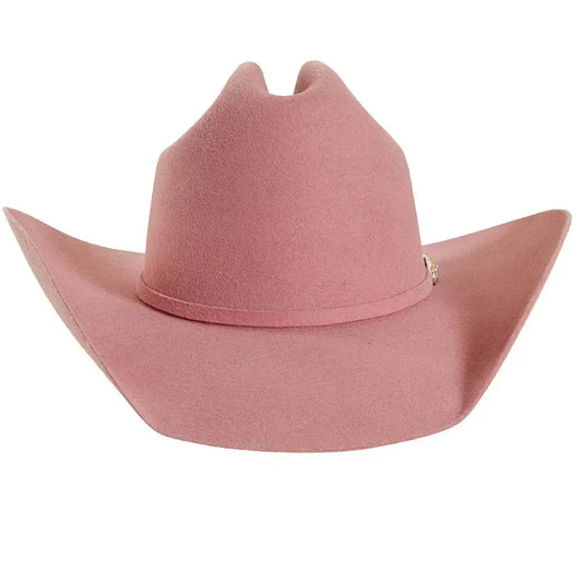 American Hat Makers 710087 Cattleman Cowboy Hat in Soft Pink