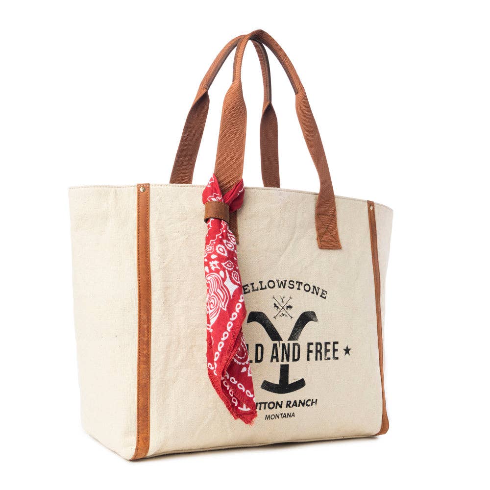 Myra Yellowstone Creek Weekender Bag with Scarf Variant Combo