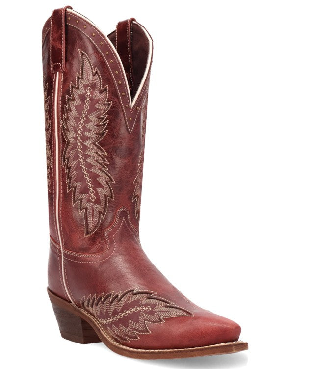 Laredo Coyote Creek 20058 Red Ladies Cowboy Boots