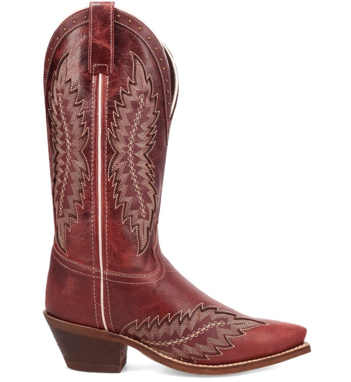 Laredo Coyote Creek 20058 Red Ladies Cowboy Boots