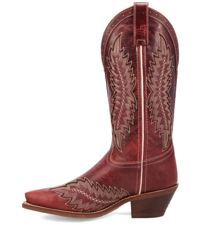 Laredo Coyote Creek 20058 Red Ladies Cowboy Boots