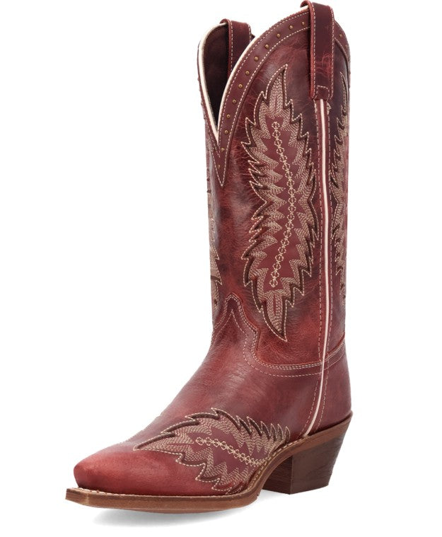 Laredo Coyote Creek 20058 Red Ladies Cowboy Boots