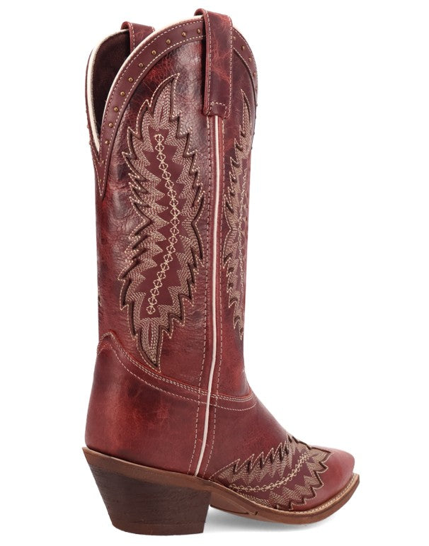 Laredo Coyote Creek 20058 Red Ladies Cowboy Boots