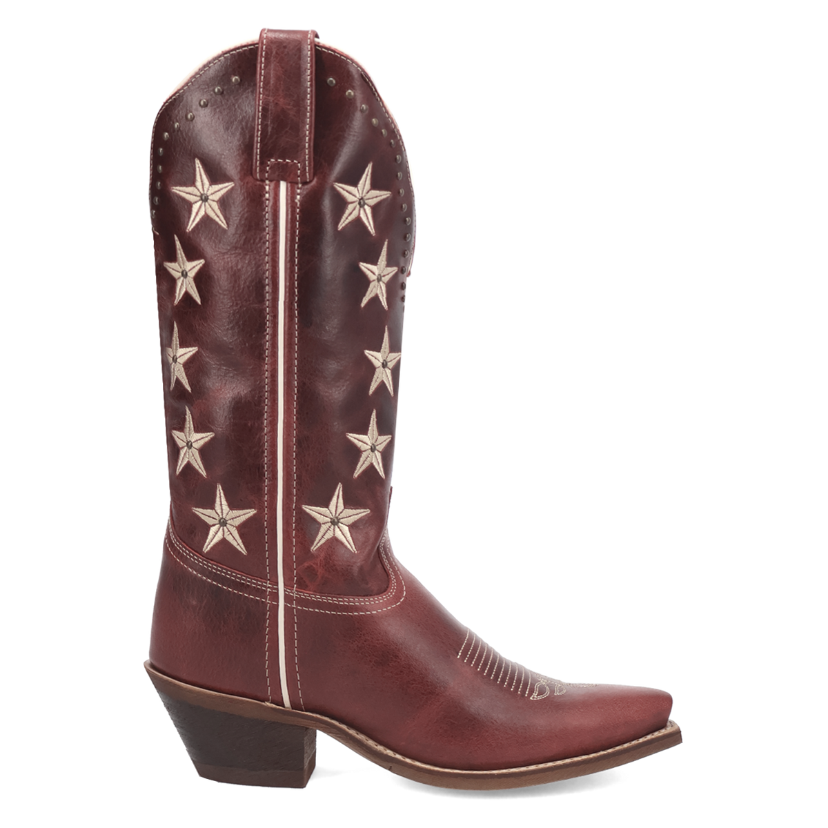 Laredo Serenade in Red Ladies Cowboy Boots