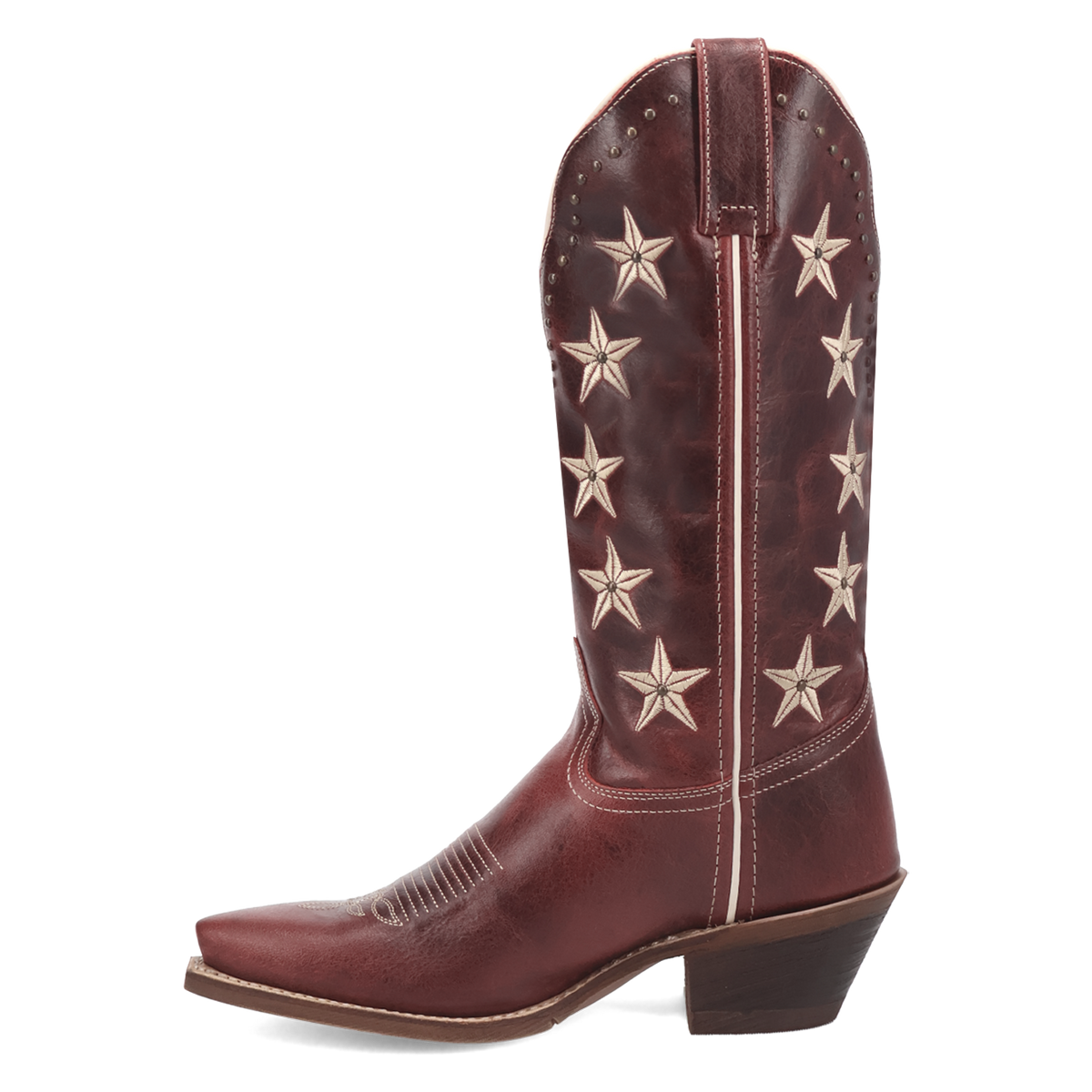 Laredo Serenade in Red Ladies Cowboy Boots
