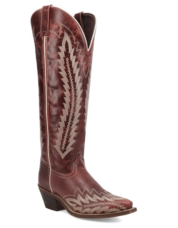 Laredo Roxelle 20090 in Red Ladies Cowboy Boots
