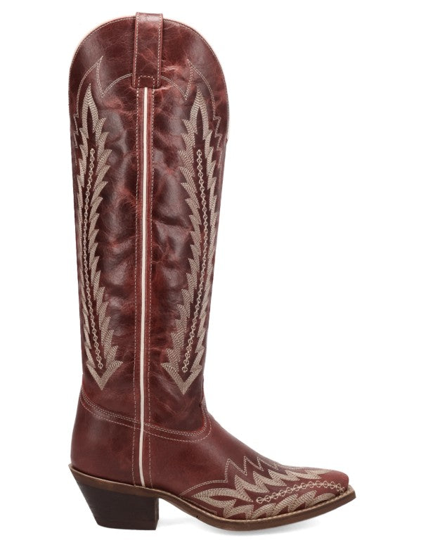 Laredo Roxelle 20090 in Red Ladies Cowboy Boots