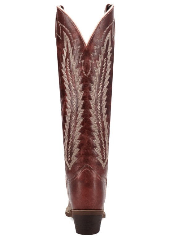 Laredo Roxelle 20090 in Red Ladies Cowboy Boots