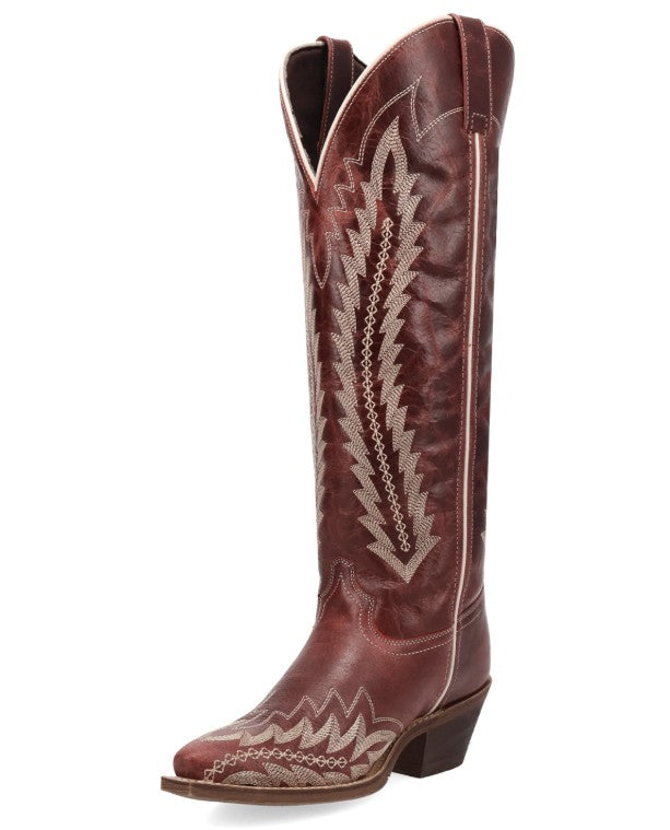 Laredo Roxelle 20090 in Red Ladies Cowboy Boots
