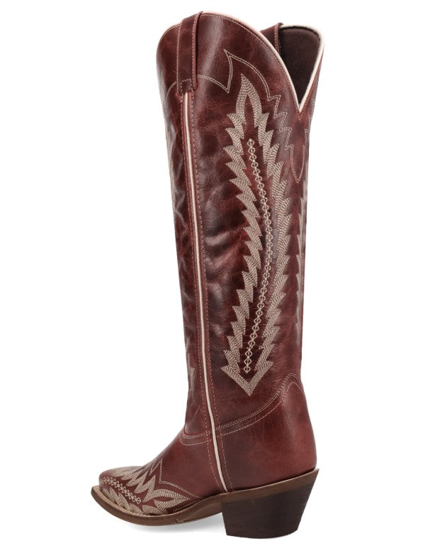 Laredo Roxelle 20090 in Red Ladies Cowboy Boots
