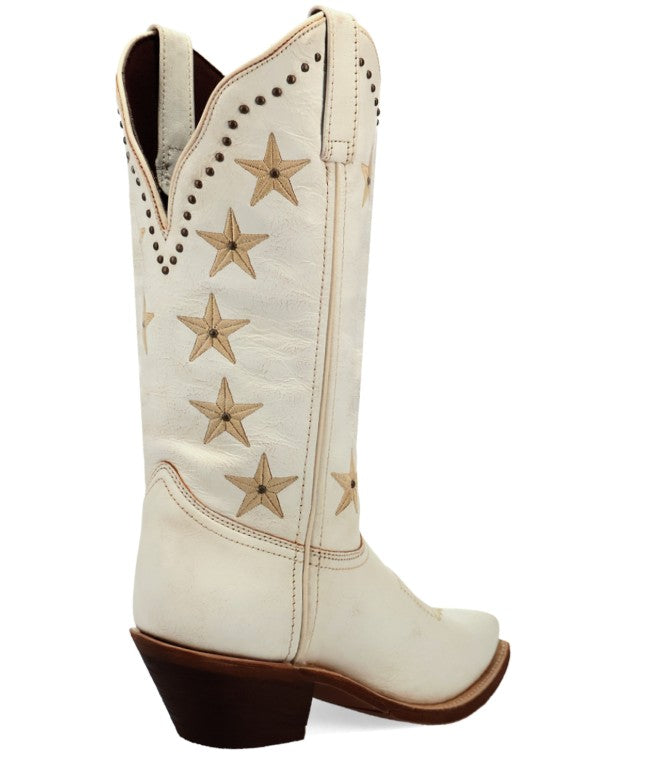 Laredo Serenade in White Ladies Cowboy Boots