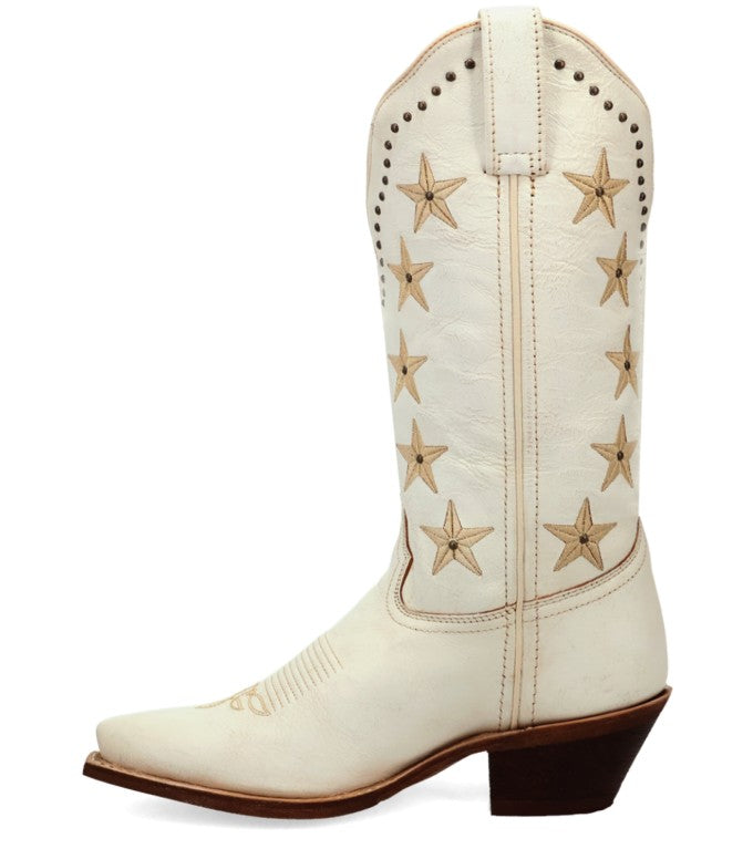 Laredo Serenade in White Ladies Cowboy Boots