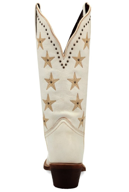 Laredo Serenade in White Ladies Cowboy Boots