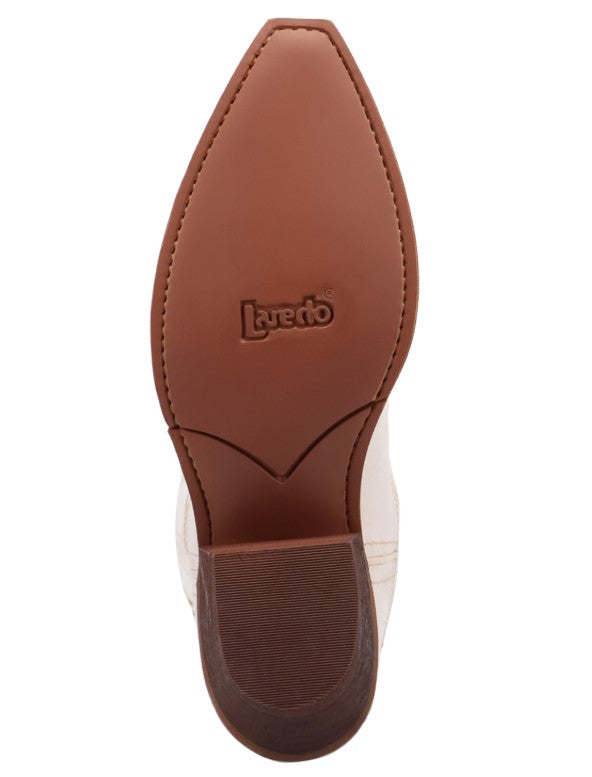 Laredo Serenade in White Ladies Cowboy Boots