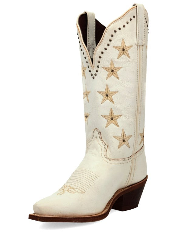 Laredo Serenade in White Ladies Cowboy Boots