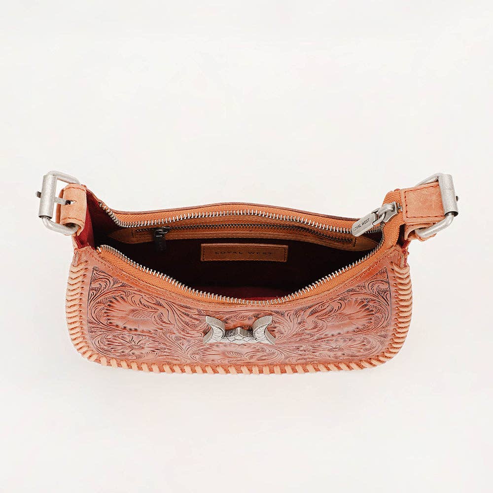 Myra Loyal West LW-S25-040 Dannia Medium Purse in Brown