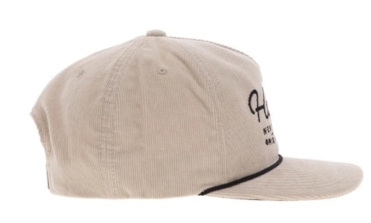 Hooey "OG" Hooey Hat Cream Corduroy w/Black Stitching 2560T-CR