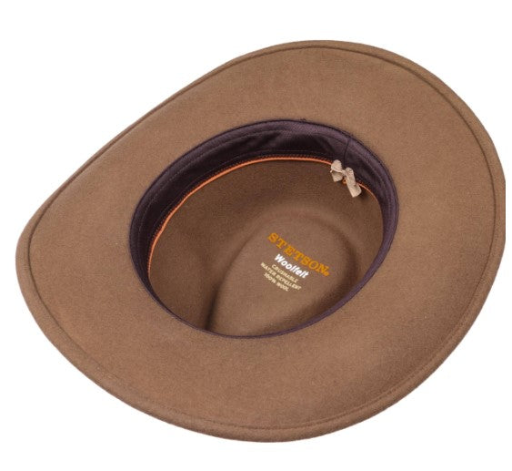 Stetson 2798101 Oklahoma Wool Felt Western Hat in Brown