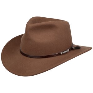 Stetson 2798127 Kansas Western Wool Hat in Brown Beige