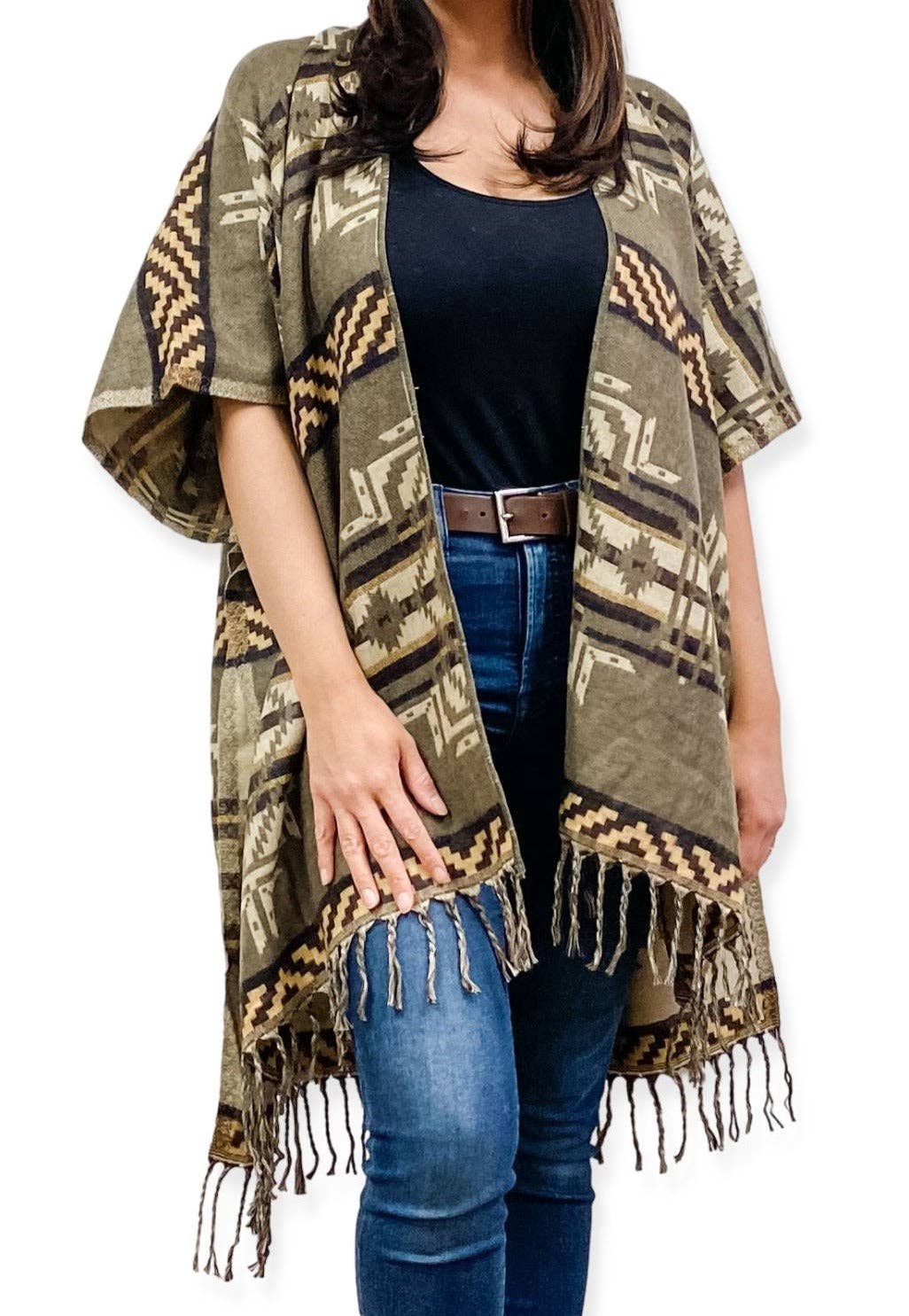 Classic Southwest Ruana #5 – Wild Wild Western Wear