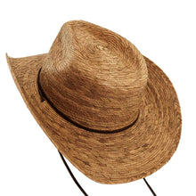 Load image into Gallery viewer, American Hat Makers Mexican Palm Straw Cowboy Hat - Tycoon: Toast
