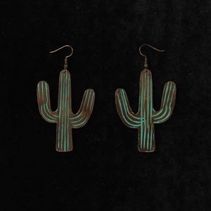 M&F Blaxin Roxx Cactus Earrings 29176