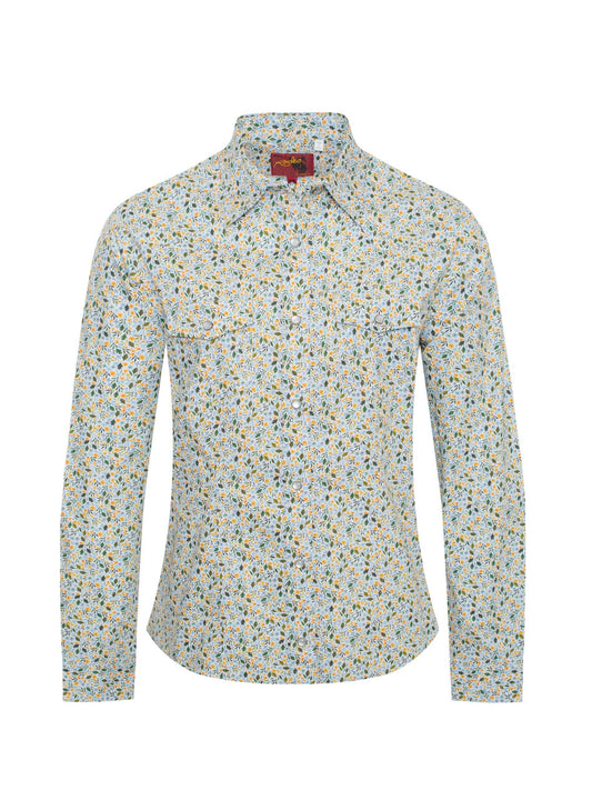 Rodeo Clothing Women's Western Print Shirt LS100-125